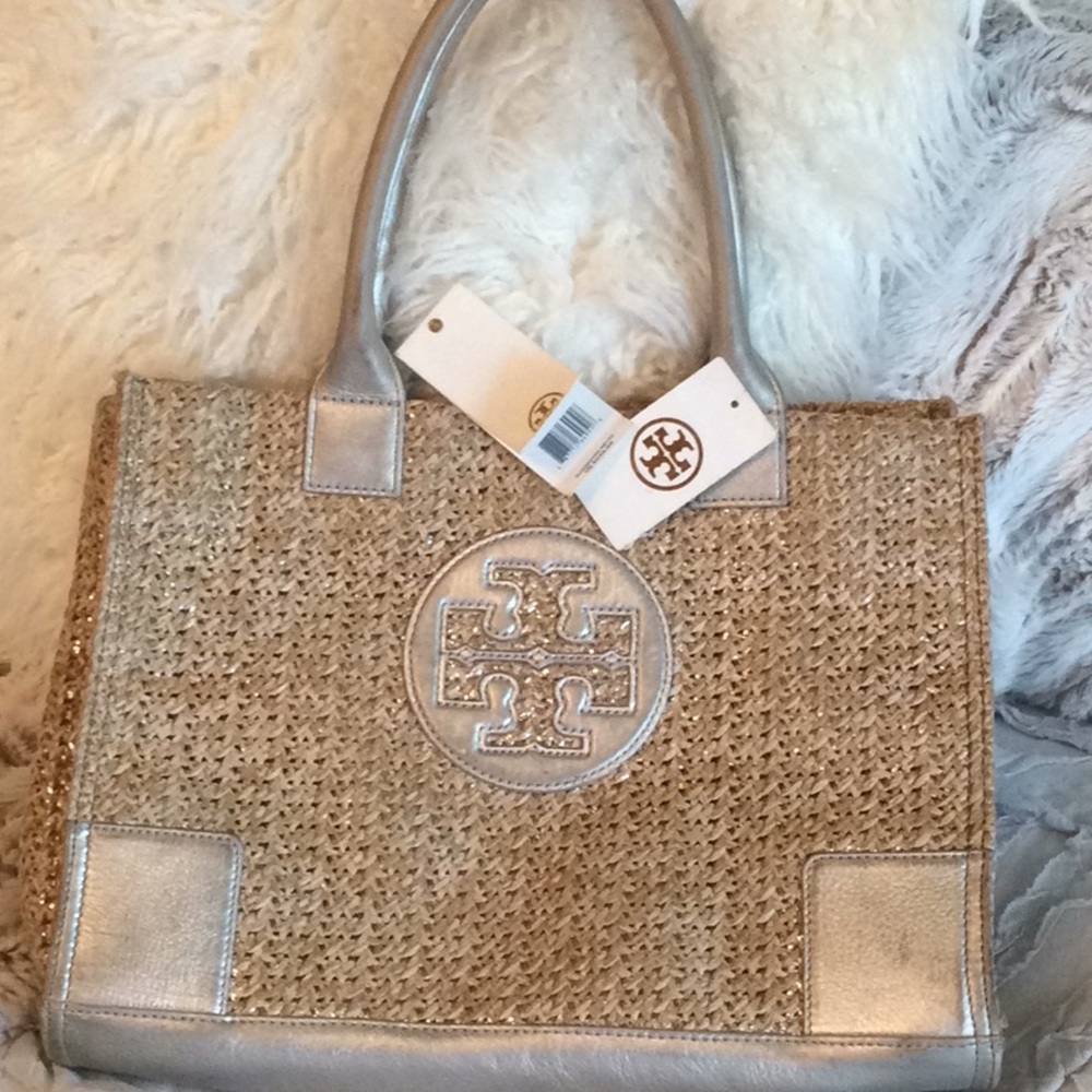 Tory Burch straw bag